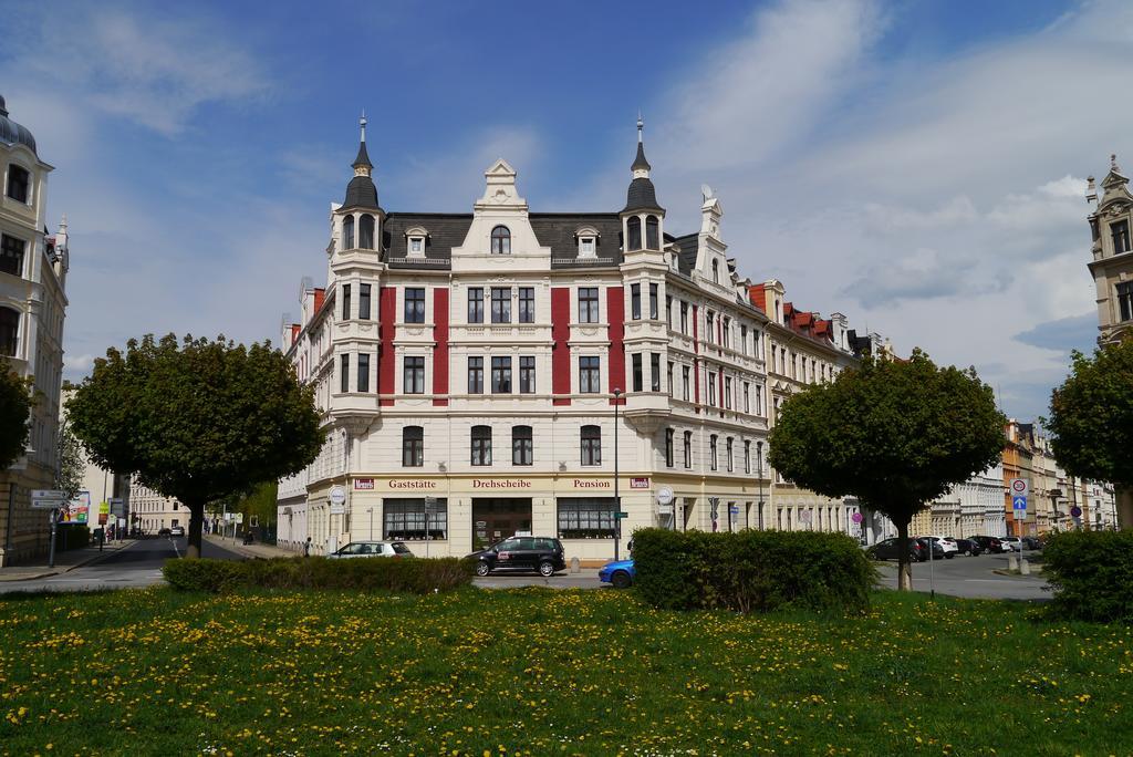 Menzels Pension Drehscheibe Görlitz Buitenkant foto